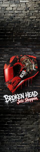 Broken Head Integralhelm — Programm-Anzeige